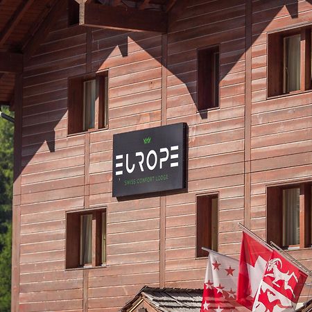 Hotel Europe Zinal Eksteriør bilde